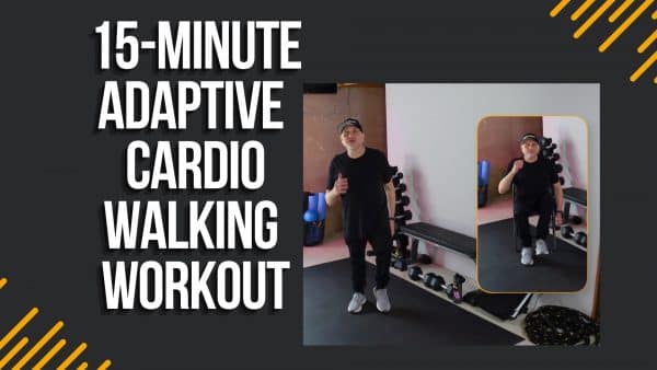 Feel the Burn in 15 Minutes: Adaptive Cardio Walking Workout