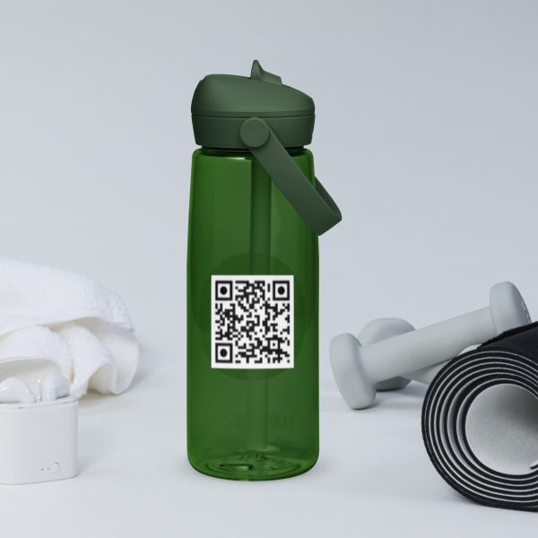 #UNBREAKABLE Flip Straw Water Bottle – 25oz of Power & Purpose - Image 6