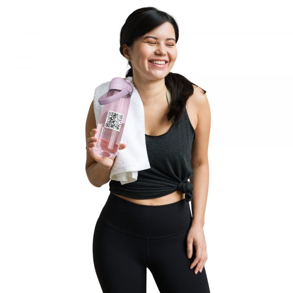 #UNBREAKABLE Flip Straw Water Bottle – 25oz of Power & Purpose - Image 3