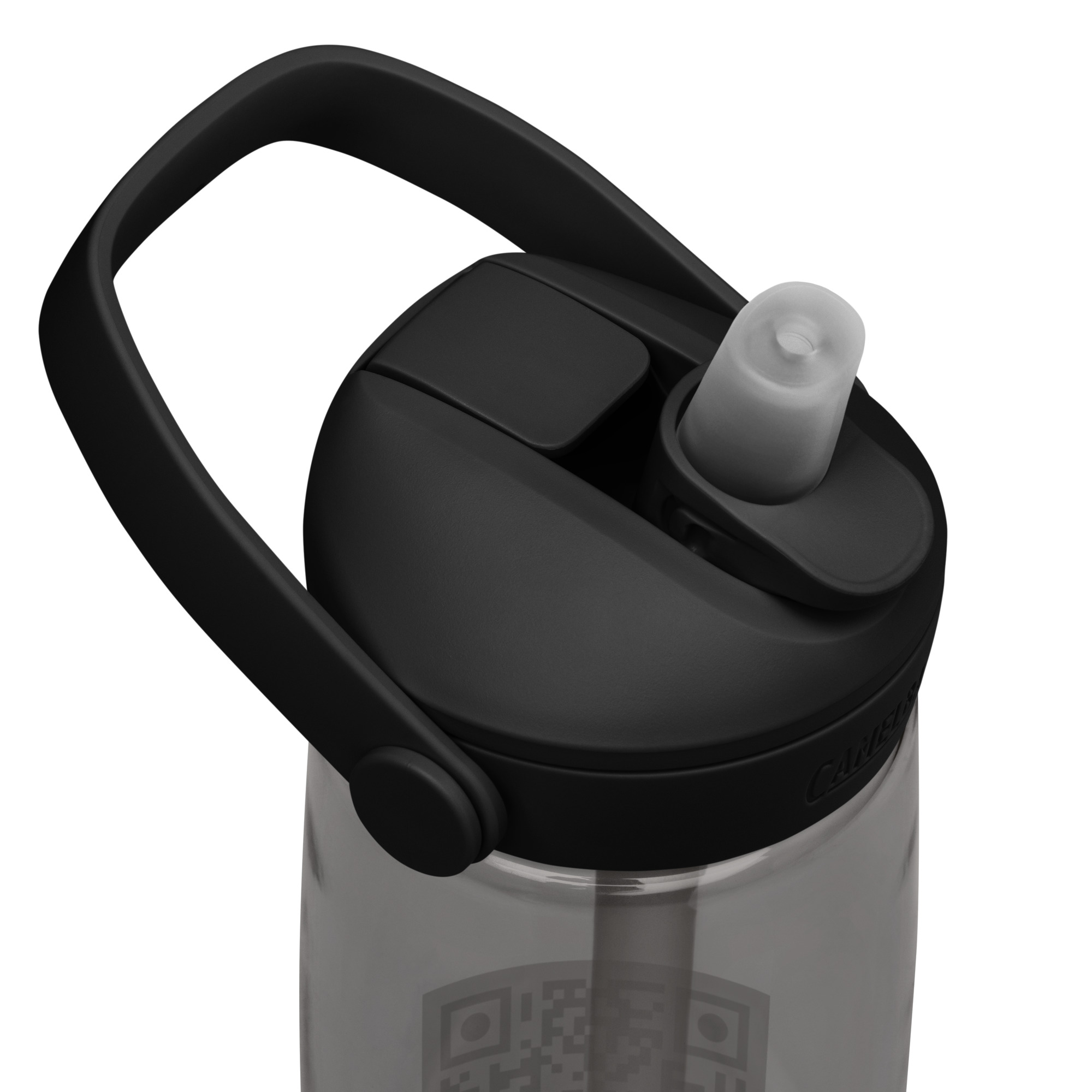"#UNBREAKABLE BODY" Flip Straw Water Bottle – Hydration Built for the Build - Image 3