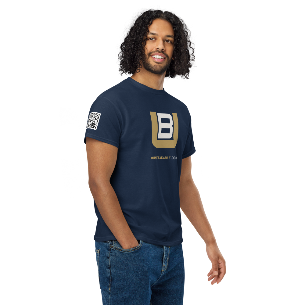 "#UNBREAKABLE BODY" DryBlend® Logo T-Shirt – Performance Driven by Purpose - Image 5